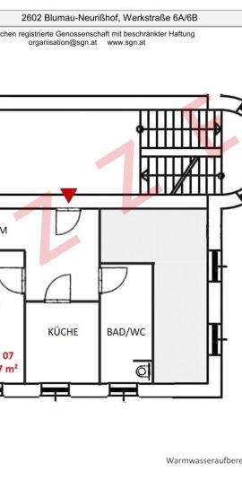 2-ZiMMER-Wohnung, vollsanierter Altbau, 63m², Blumau-Neurißhof, Miete €701 - Photo 1