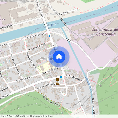 Quartier résidentiel de Chippis, 3965 Chippis