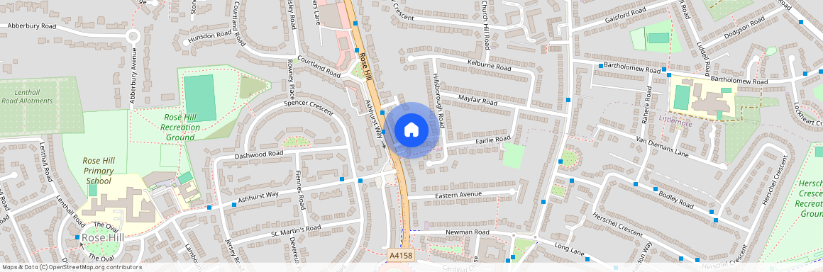 OX4 4HR, Rose Hill