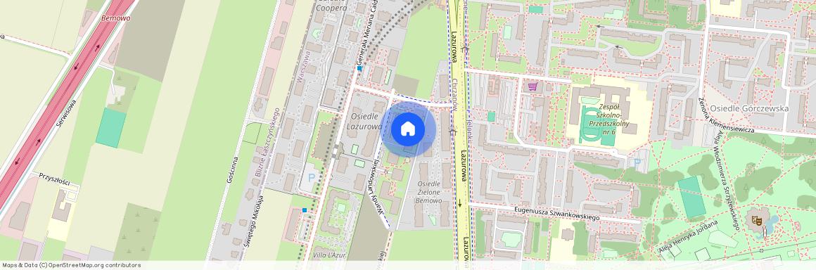 Bolesława Orlińskiego, Chrzanów, Bemowo, Warszawa, mazowieckie