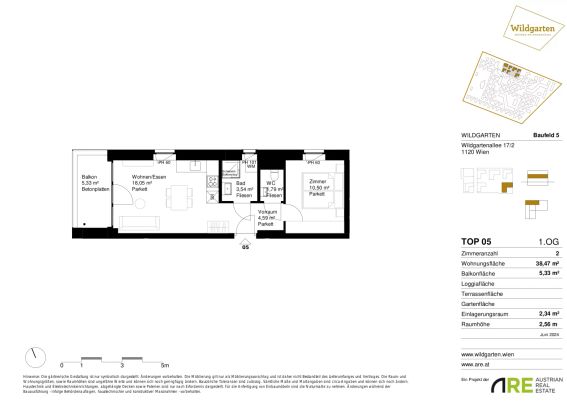 *NEUES PROJEKT* Urbanes Wohnen im Wildgarten ab 01.02.2025 - Foto 1