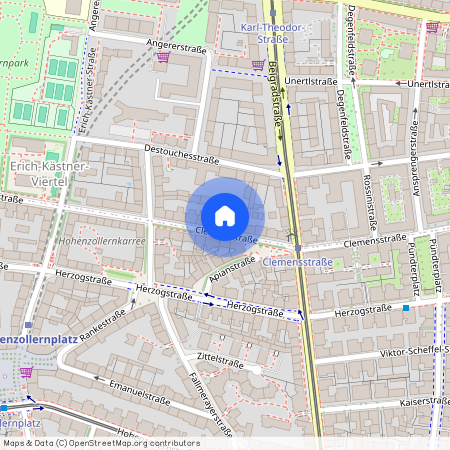 Clemensstr 72, 80796 München - Schwabing-West