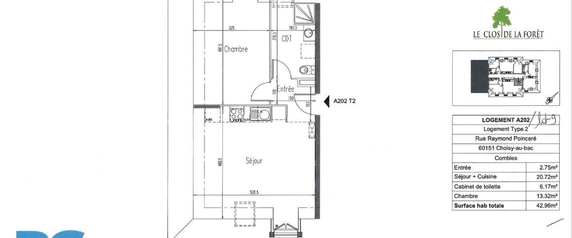 Appartement , Choisy-au-bac - Photo 1