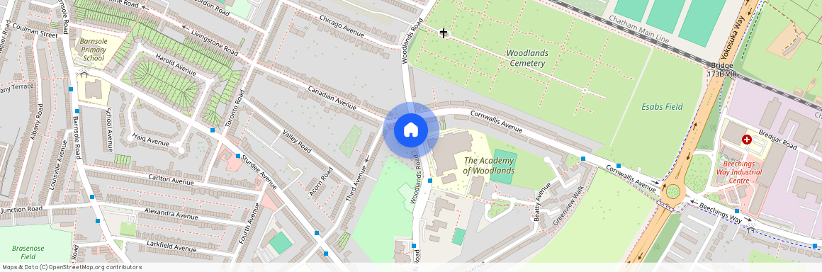 Woodlands Road, Gillingham, ME7