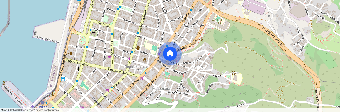 Κανακάρη Ρούφου 57-55 (26223), Γούβα (Πάτρα)