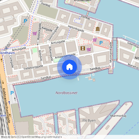 Sandkaj 25, 2. tv., Provianthuset, 2150 Nordhavn