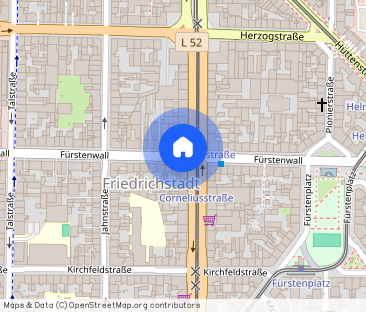 Stilvoll sanierte 3-Zimmer-Wohnung mit Balkon im Herzen von Düsseld... - Photo 1