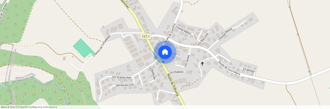 Route de Fribourg 1, Misery