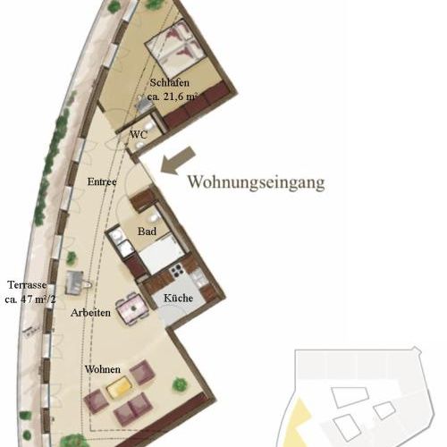 01067 Dresden - Altstadt , Neumarkt Typ K WE 38 - Photo 1