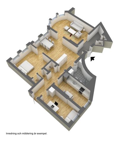 Wieselgrensgatan 8 B, Helsingborg - Foto 2