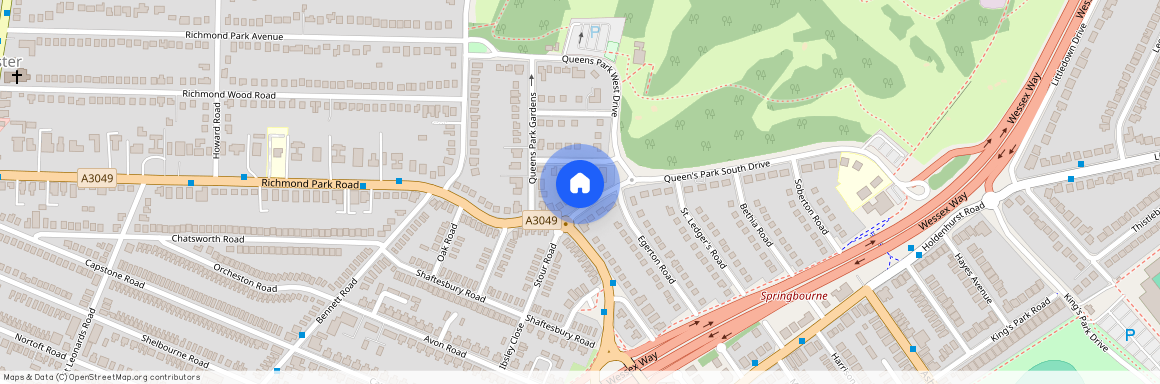 Queens Park South Drive, Bournemouth