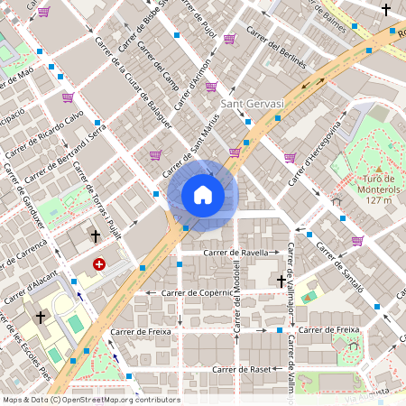 Ronda del General Mitre, Barcelona, Catalonia 08022