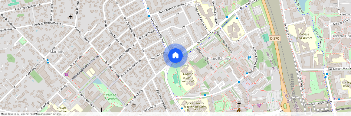 Rue Jules Ferry, Francja, Noisy-Le-Grand