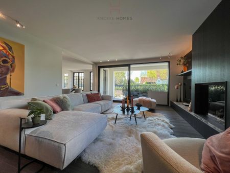 Grote gerenoveerde villa in residentiële villa-wijk nabij het Koningsbos aan de rand van het Zoute. - Foto 3