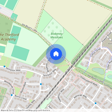 Betjeman Close, Thetford