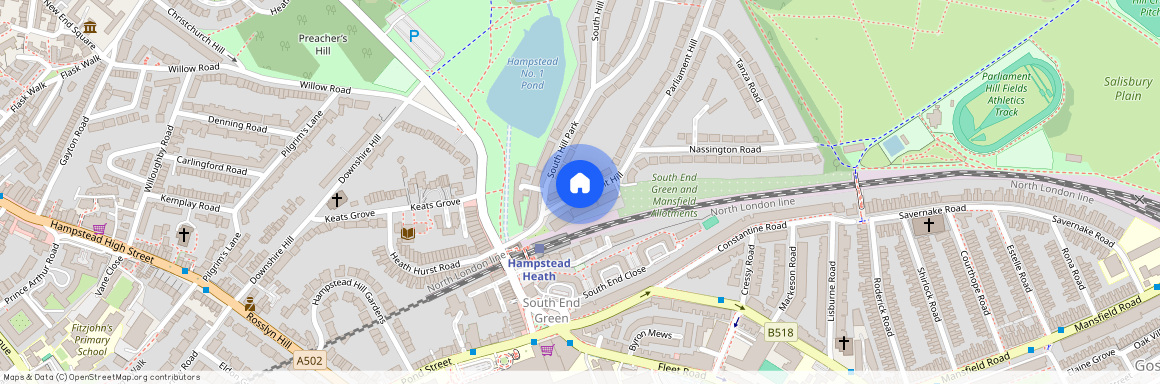 Parliament Hill, Hampstead NW3