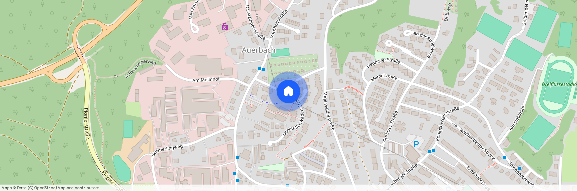 Donau-Schwaben-Straße, 94036, Donau-Schwaben-Straße    Passau