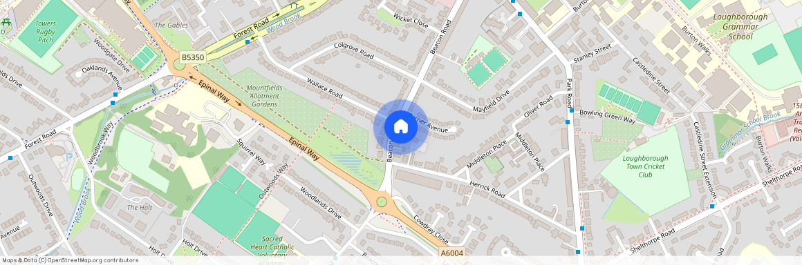 98 Beacon Road, £105, Loughborough