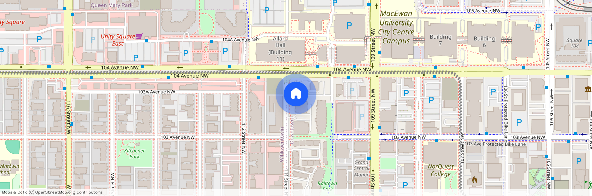Central Edmonton, Edmonton, AB T5K 0A2