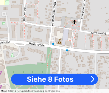 Helle Dachgeschosswohnung mit Balkon und Kaminofen - Foto 1