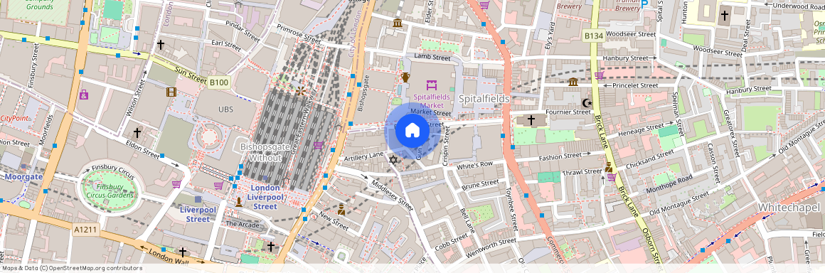 Steward Street, Tower Hamlets, E1