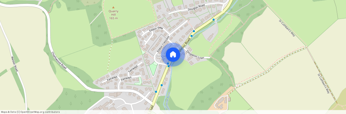 Dingleton Road, Melrose, TD6