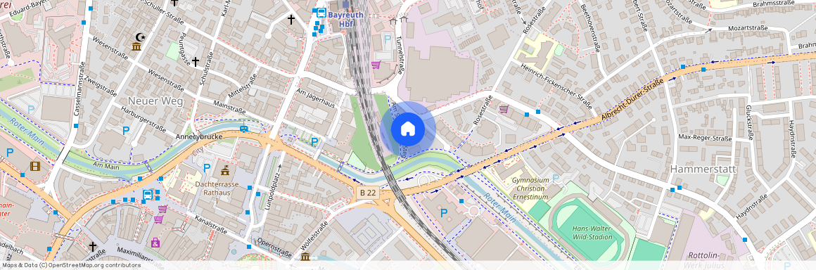 Am Schwarzen Steg 5a, 95448 Bayreuth OT Hammerstatt