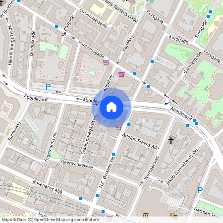 Åboulevard 37, 4.tv. – 1960 Frederiksberg C