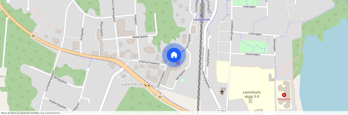 Köpmannagatan, Lammhult