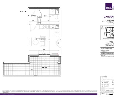 location Appartement T1 DE 30m² À TOULOUSE - Photo 3