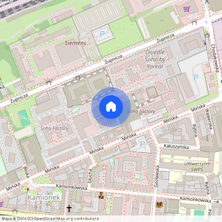 Warszawa, Praga-Południe, Praga-Południe, Kamionek, Mińska