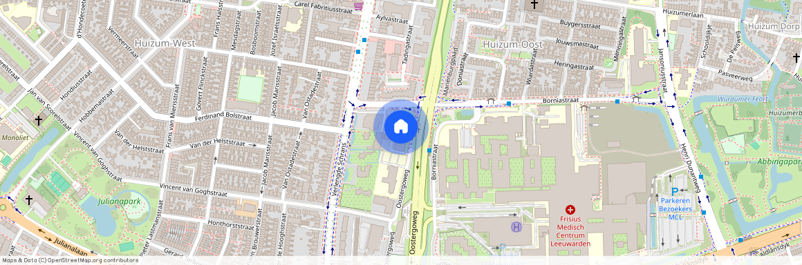 Huizum-Badweg, 8932 PG, Oostergoweg, Leeuwarden