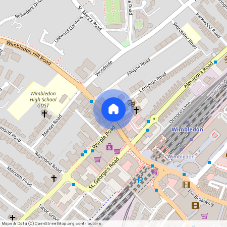 Wimbledon Hill Road, Wimbledon Village, Wimbledon, SW19