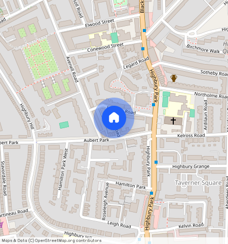 Aubert Road, Highbury, Islington, London