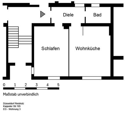 47101/111 Geräumige 1-Zimmer-Wohnung in Düsseldorf-Reisholz - Foto 1