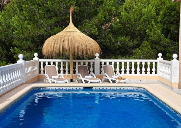 For rent villa with private pool near the beach in Cumbre del Sol, Benitachell
