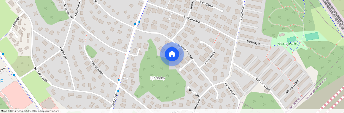 Fallskärmsvägen, Järfälla