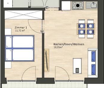 PROVISIONSFREIE Balkonwohnung in Gössendorf | 2-Zimmer | 2 Tiefgara... - Photo 3