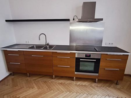 MÖLLWALDPLATZ, gepflegte 59 m2 Altbau, Wohnküche, 1 Zimmer, Duschbad, Parketten, Flügeltüren, U1-Nähe - Foto 4