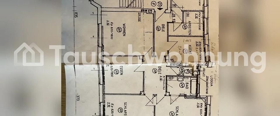 TAUSCHWOHNUNG 5-Zi Altbau Köln-Sülz gegen 3-4 Zi/Garten Sülz o. Klettenber - Foto 1