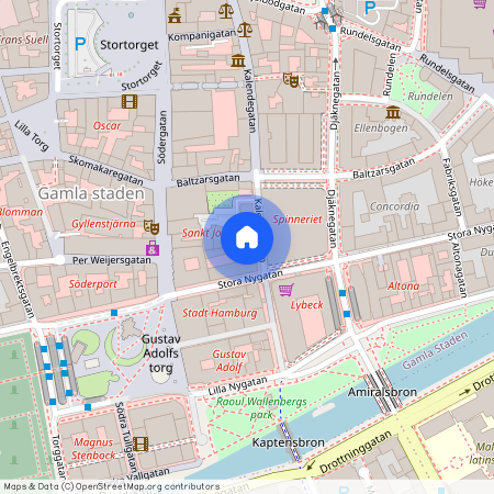 Kalendegatan 29A, Gamla Staden