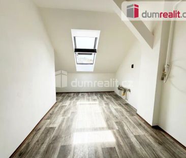 Pronájem nově zrekonstruovaného podkrovního bytu 1+1 v Bystřanech - Fotografie 4