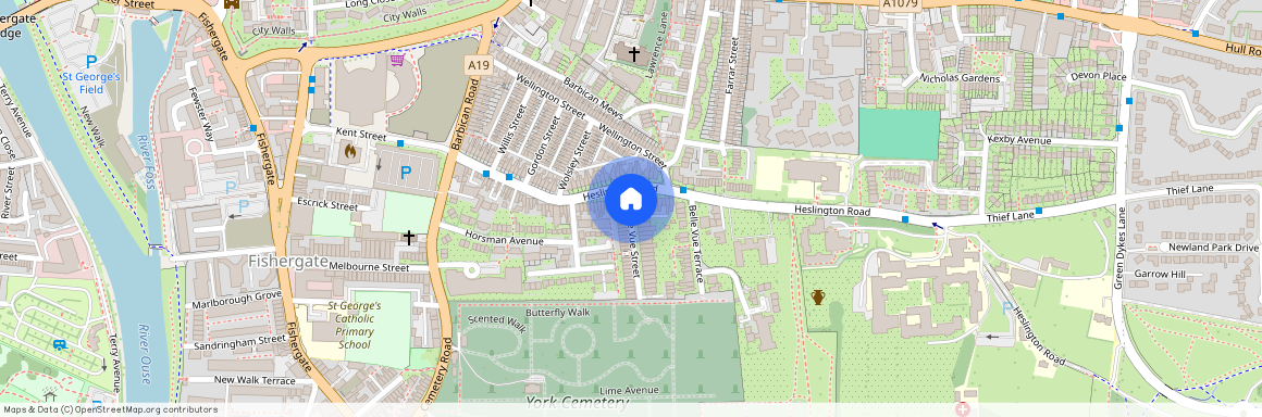 Micklegate, Heslington Road