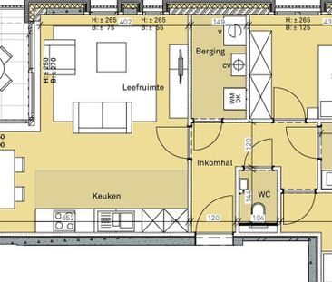 Appartement te huur in Aarschot voor € 1.050 met 2 slaapkamers - Photo 6