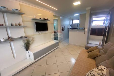 Encantador apartamento no Res. La Rochelle com 2 quartos, mobiliado com vista para o mar de Ponta negra - Foto 3