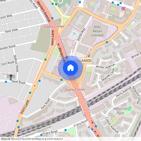 Western Avenue, London, W3 6