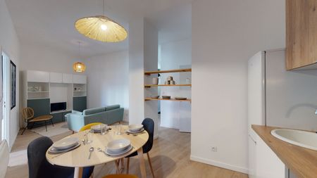 Colocation - Très beau T3 meublé de 52 m² Saint-Charles - Photo 2
