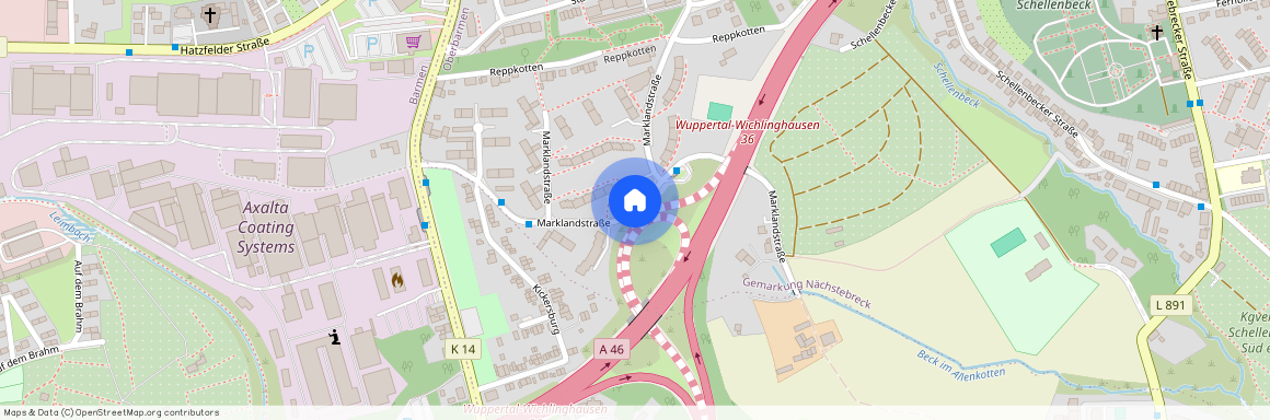 Marklandstraße, 42279, Marklandstraße    Wuppertal