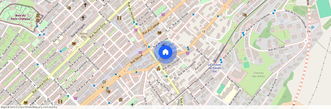 Rue Fritz-Courvoisier 5, 2300, La Chaux-De-Fonds