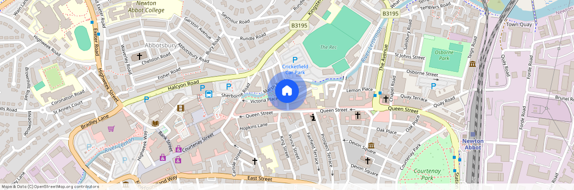 Albany Street, Newton Abbot TQ12